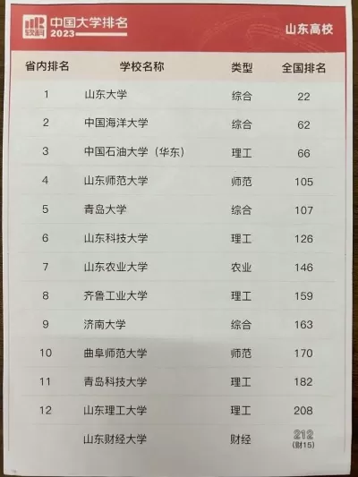 鲁大是哪所大学？山东省属重点大学的综合实力解析