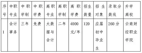 云南财经职业学院五年制大专怎么样？为初中毕业生提供了一条优质的财经职业发展通道