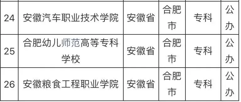  合肥有哪些公办大专学校比较好？职业教育资源全景解析