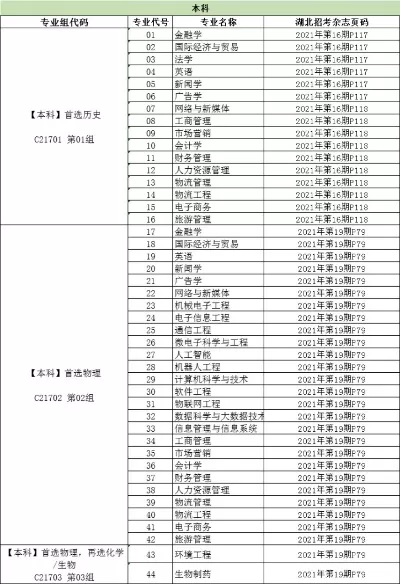 武汉工商学院专业组代码是什么？关键信息与填报指南详解