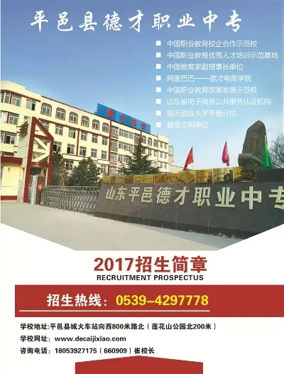 平邑县德才职业中等专业学校是什么样的教育机构？探索其培养技能型人才的创新路径