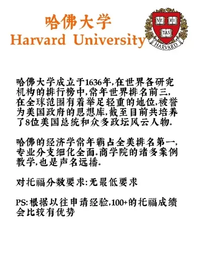 哈佛大学录取分数线是多少？本质是综合素养的深度评估